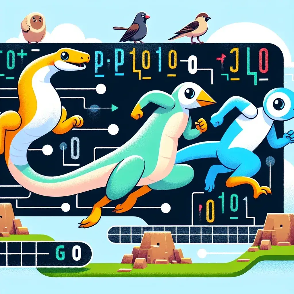 Comparando Linguagens Populares: Python vs JavaScript vs Go