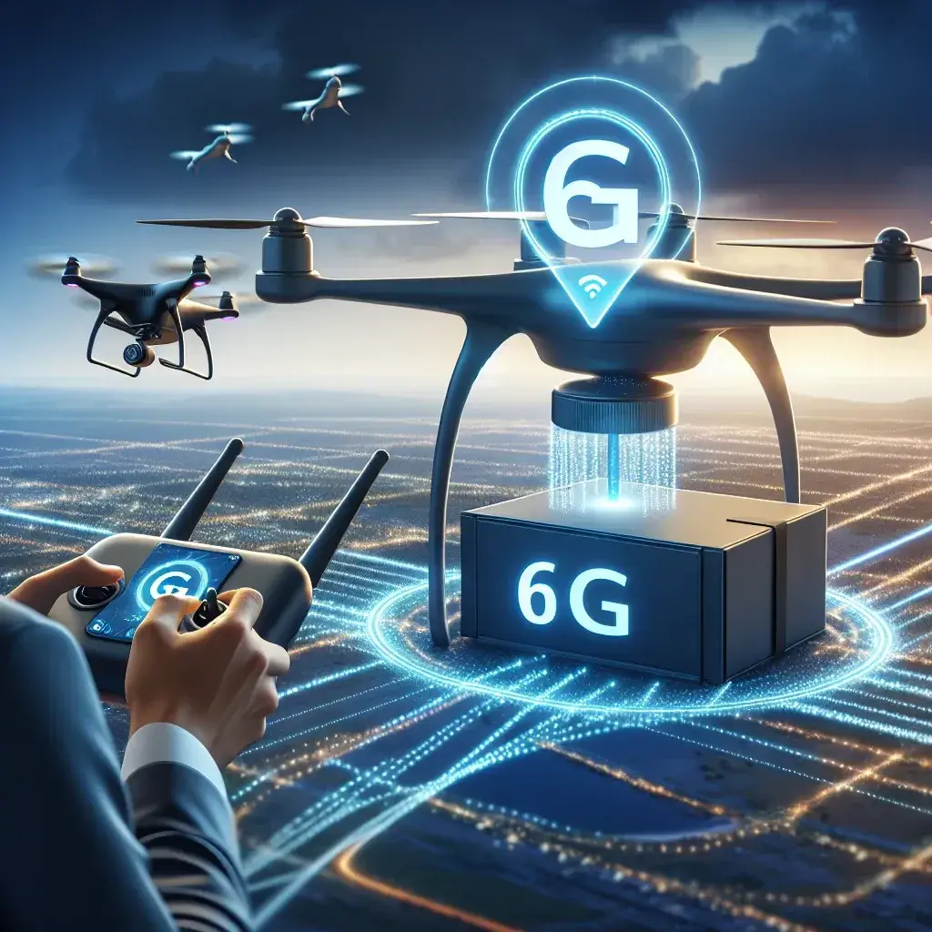 6G poderá permitir controle remoto de drones em tempo real
